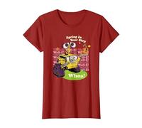 Disney and Pixar’s WALL-E Easter Spring in Your Step Whoa! T-Shirt, Damen, Cranberry, 3XL
