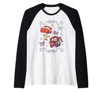 Disney and Pixar's Cars Lightning Mater Cute Chibi Coquette Raglan