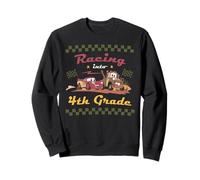 Disney and Pixar's Cars Racing into 4th Grade Back to School Sweatshirt