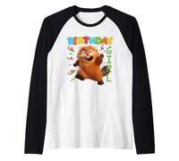 Disney and Pixar's Hoppers Beaver Mabel Birthday Girl Party Raglan