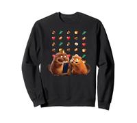 Disney and Pixar's Hoppers King George & Mabel Emoji Message Sweatshirt