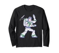 Disney and Pixar's Toy Story 5 Buzz Lightyear Retro Pose Langarmshirt
