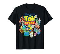 Disney and Pixar's Toy Story 5 Logo & Character Collage T-Shirt