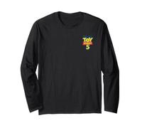Disney and Pixar's Toy Story 5 Pizza with Sunglasses 2-Sided Langarmshirt