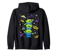 Disney and Pixar's Toy Story Pizza Planet Aliens Collage Kapuzenjacke