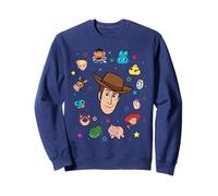 Disney and Pixar's Toy Story Sheriff Woody Big Face Collage Sweatshirt