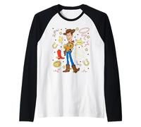 Disney and Pixar's Toy Story Sheriff Woody Western Collage Raglan