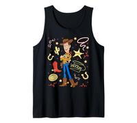 Disney and Pixar's Toy Story Sheriff Woody Western Collage Tank Top