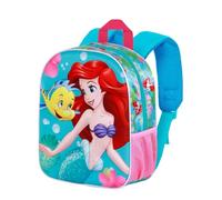 Disney Arielle Dive-Elite 3D Rucksack, Türkis, 25 x 30 cm, Kapazität 7 L