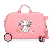 Joumma Disney Aristocats Marie Kinderkoffer, Rosa, 45 x 31 x 20 cm, Harter ABS-Kunststoff, 24,6 l, 1,8 kg, 4 Räder, Handgepäck, Handgepäck, Rosa, Kinderkoffer