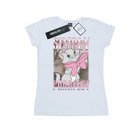 Disney - "Aristocats Marie Simply Purrfect Homage" T-Shirt für Damen (Weiß) S