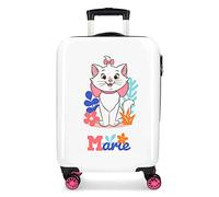 Disney Aristogatos Kabinentrolley, Mehrfarbig, 38 x 55 x 20 cm, Hartplastik, seitlicher Kombinationsverschluss, 34 l, 2 kg, 4 Räder