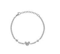 DISNEY Armband Mickey Mouse Silber Edelstahl B600590RWL-B.CS