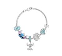 Disney Armband mit silberfarbener Beschichtung, Einheitsgröße, Imitations-Rhodium, kein Edelstein