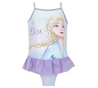 Disney Badehose Mädchen | Schwimmanzug Frozen | ELSA Badeanzug | Blau 134