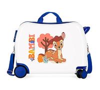 Disney Bambi Kinderkoffer, Mehrfarbig, 50 x 39 x 20 cm, Hartplastik, seitlicher Kombinationsverschluss, 34 l, 1,8 kg, 4 Räder