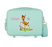 Disney Bambi Kulturbeutel, anpassbar, mit Umhängetasche, Blau, 29 x 21 x 15 cm, starr, ABS 9,14 l