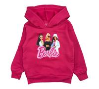 Disney Barbie-Kapuzenpullover für Mädchen, Komfort und Stil, ideal für den Winter, lustig und Elegantes Design, Fuchsie, 3 Jahre