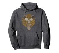 Disney Beauty and the Beast Beast Head Pullover Hoodie