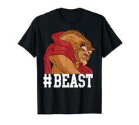 Disney Beauty & The Beast #BEAST Game Face Graphic T-Shirt T-Shirt