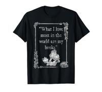 Disney Beauty & The Beast Belle Loves Books Graphic T-Shirt T-Shirt