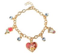 Disney Beauty & The Beast BH00184YL-65.PH Emaille-Armband, Einheitsgröße, Zink, Kein Edelstein