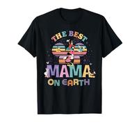 Disney "Best Mama on Earth" Mickey & Friends Family Trip T-Shirt