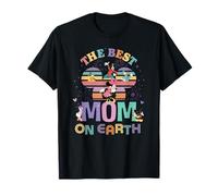 Disney "Best Mom on Earth" Mickey & Friends Family Trip T-Shirt