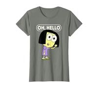 Disney Big City Greens Tilly Oh, Hello T-Shirt, Damen, Heidekraut/Armeegrün, XXL