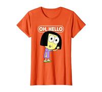 Disney Big City Greens Tilly Oh, Hello T-Shirt, Damen, Orange, 3XL