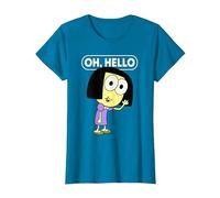 Disney Big City Greens Tilly Oh, Hello T-Shirt, Damen, Saphir, XXL