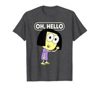Disney Big City Greens Tilly Oh, Hello T-Shirt, Herren, Anthrazit Meliert, M
