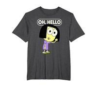 Disney Big City Greens Tilly Oh, Hello T-Shirt, Herren Große Größen, Anthrazit Meliert, 3X Tall