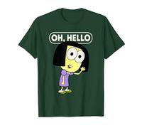 Disney Big City Greens Tilly Oh, Hello T-Shirt, Herren, Waldgrün, XXL