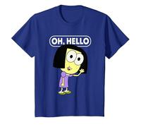 Disney Big City Greens Tilly Oh, Hello T-Shirt, Kinder, Königsblau, 140