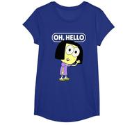 Disney Big City Greens Tilly Oh, Hello T-Shirt, Mädchen, Königsblau, L