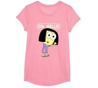 Disney Big City Greens Tilly Oh, Hello T-Shirt, Mädchen, Rosa, L