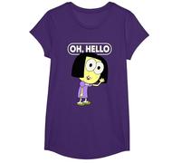 Disney Big City Greens Tilly Oh, Hello T-Shirt, Mädchen, Violett, M