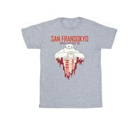 Disney - "Big Hero 6 San Fransokyo" T-Shirt für Herren (Grau) 2XL