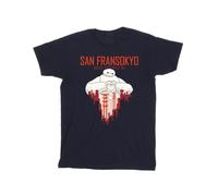Disney - "Big Hero 6 San Fransokyo" T-Shirt für Herren (Marineblau) M