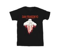 Disney - "Big Hero 6 San Fransokyo" T-Shirt für Herren (Schwarz) M