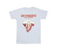 Disney - "Big Hero 6 San Fransokyo" T-Shirt für Herren (Weiß) L