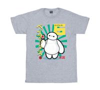 Disney - "Big Hero 6" T-Shirt für Mädchen (Grau) 7-8A / 122-128cm