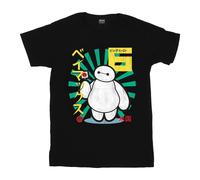 Disney - "Big Hero 6" T-Shirt für Mädchen (Schwarz) 5-6A / 110-116cm