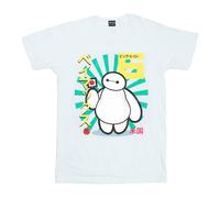Disney - "Big Hero 6" T-Shirt für Mädchen (Weiß) 5-6A / 110-116cm