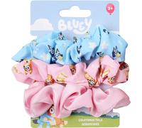 Disney Bluey Scrunchies satiniertes Gummiband für Kinder 3y+ 3 St.