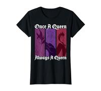 Disney-Bösewichte: Einmal eine Königin, immer eine Königin T-Shirt, Damen, Schwarz, M