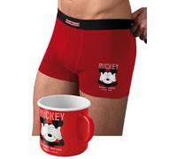 DISNEY - Boxershorts für Herren, rot, Mickey, Kinder, rot, 14