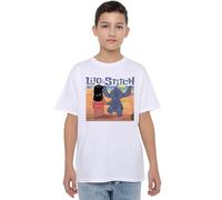 Disney Boy's Lilo & Stitch Into The Sunset Unisex Kids T-Shirt, White, 12-13 Jahre