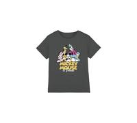 Disney Boy's Mickey Mouse Friends Unisex Kids T-Shirt, Charcoal, 12-13 Jahre